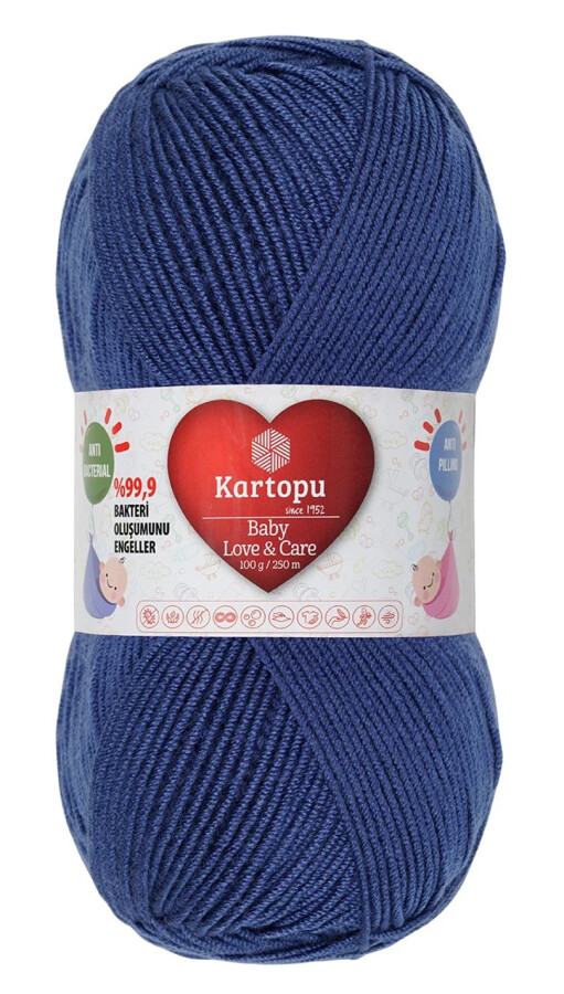 KARTOPU, BABY LOVE & CARE K0604 AÇIK LACİVERT - KARTOPU