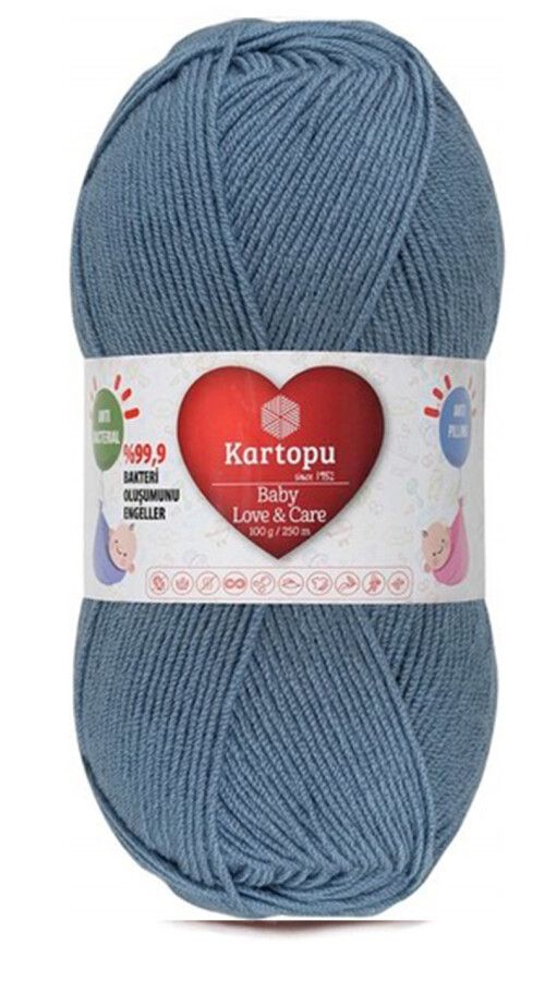 KARTOPU, BABY LOVE & CARE K0644 HAVACI MAVİ - KARTOPU