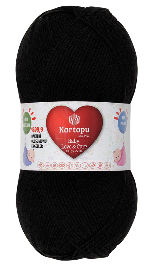 KARTOPU, BABY LOVE & CARE K0940 SİYAH - KARTOPU