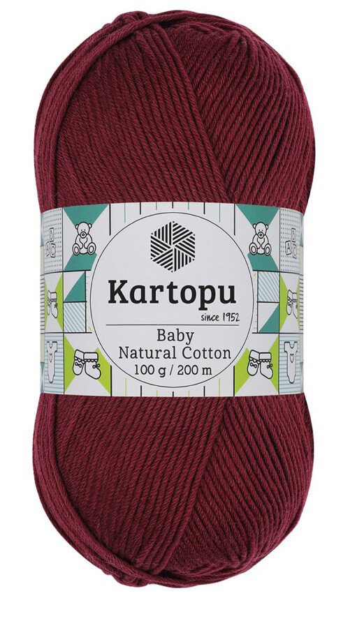KARTOPU,BABY NATUREL COTTON K0113 KİRAZ - KARTOPU
