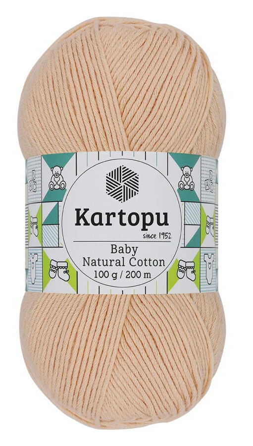 KARTOPU,BABY NATUREL COTTON K0227 AÇIK SOMON - KARTOPU