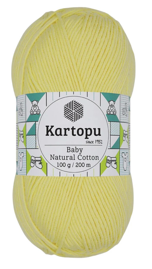 KARTOPU,BABY NATUREL COTTON K0333 LİMONİ - KARTOPU