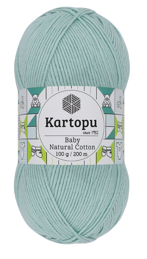 KARTOPU,BABY NATUREL COTTON K0547 CAM GÖBEĞİ YEŞİL - KARTOPU