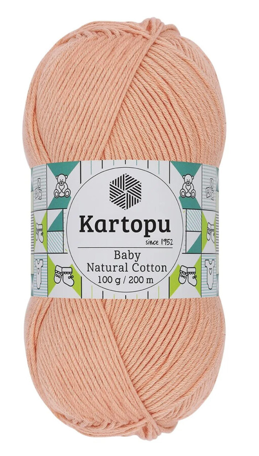 KARTOPU,BABY NATUREL COTTON K6259 KOYU YAVRUAĞZI - KARTOPU