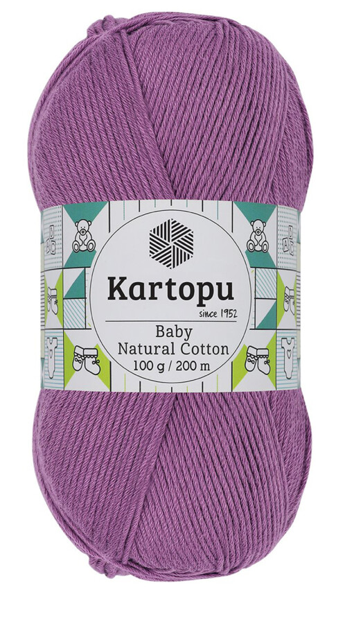 KARTOPU,BABY NATUREL COTTON K0724 KOYU LEYLAK - KARTOPU