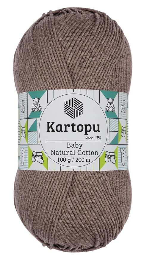 KARTOPU,BABY NATUREL COTTON K0827 VİZON - KARTOPU
