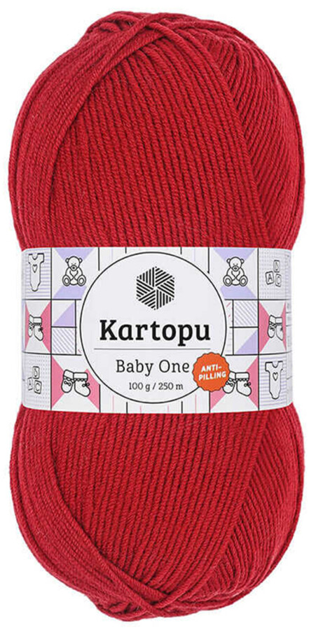 KARTOPU,BABY ONE K0125 AÇIK KIRMIZI - KARTOPU