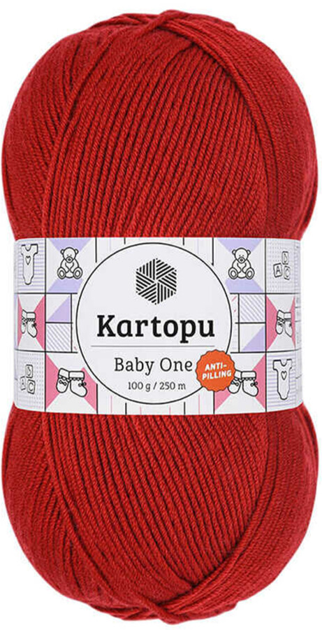 KARTOPU,BABY ONE K0129 KOYU KIRMIZI - KARTOPU