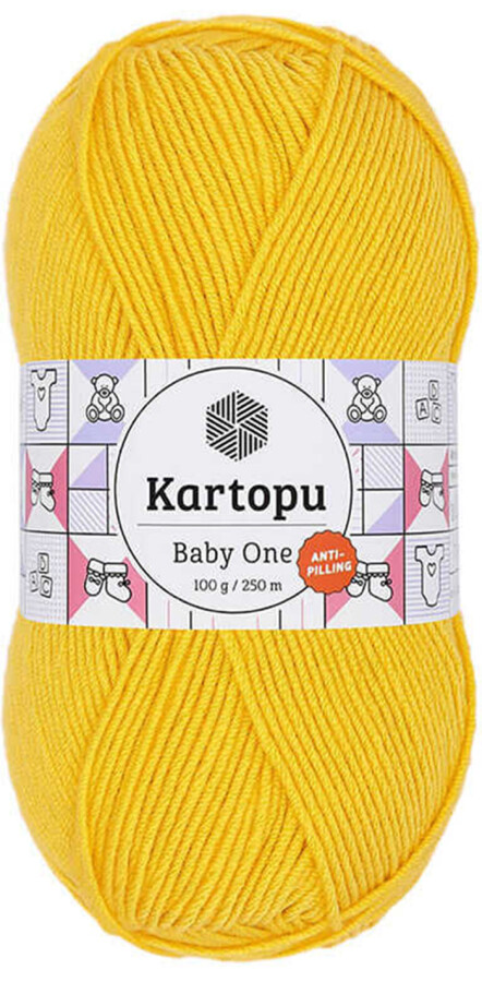 KARTOPU,BABY ONE K0154 KOYU SARI - KARTOPU