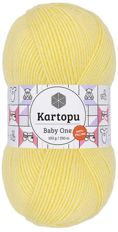 KARTOPU,BABY ONE K0331 AÇIK SARI - KARTOPU