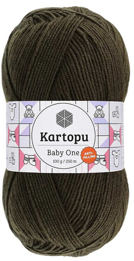KARTOPU,BABY ONE K0478 KARA YEŞİL - KARTOPU