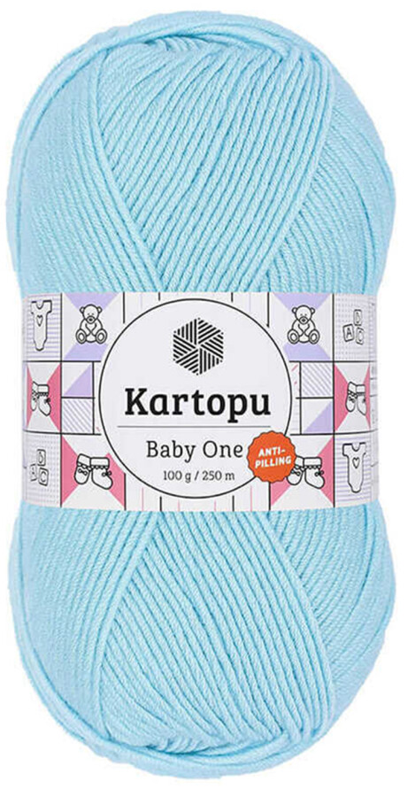 KARTOPU,BABY ONE K0502 AÇIK TURKUAZ - KARTOPU