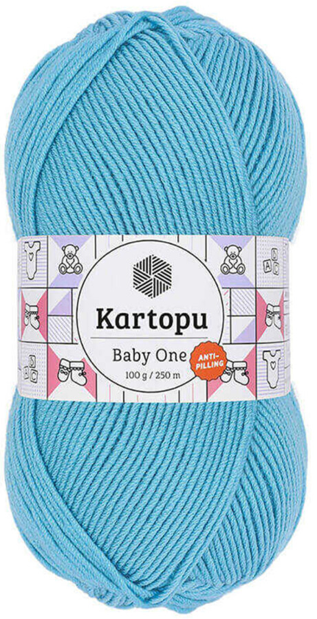 KARTOPU,BABY ONE K0576 KOYU TURKUAZ - KARTOPU