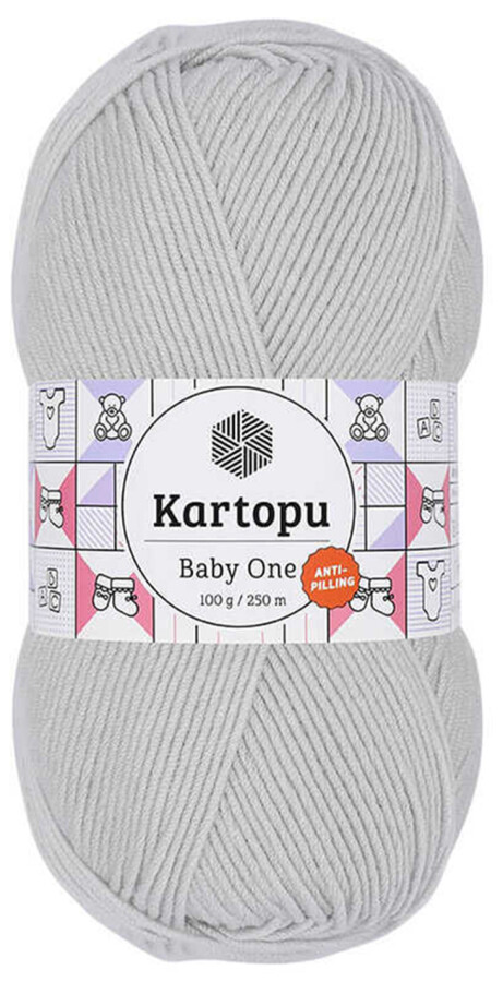 KARTOPU,BABY ONE K0992 GÜMÜŞ GRİ - KARTOPU
