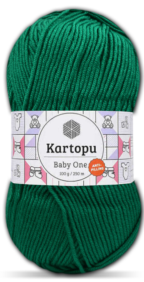 KARTOPU,BABY ONE K0414 TABUT YEŞİL - KARTOPU