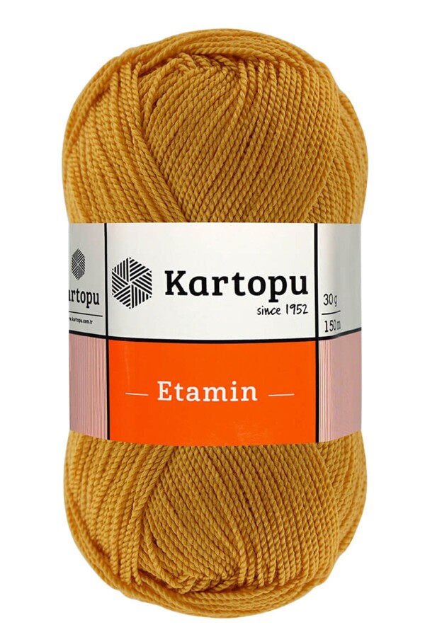 KARTOPU,ETAMİN K0318 KOYU SARI - KARTOPU