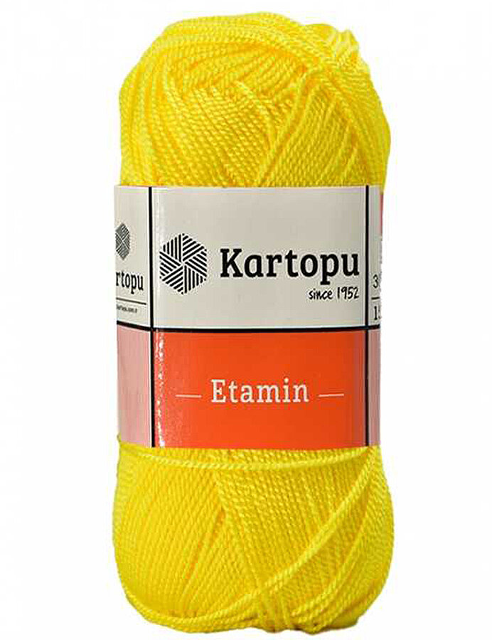 KARTOPU,ETAMİN K0318 KOYU SARI - KARTOPU