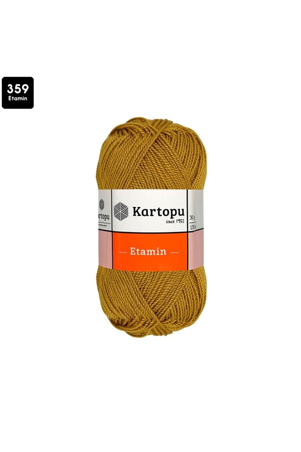 kartopu,etamin k0359 açık hardal - KARTOPU