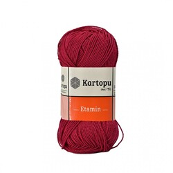 KARTOPU,ETAMİN K0132 KOYU KIRMIZI - KARTOPU