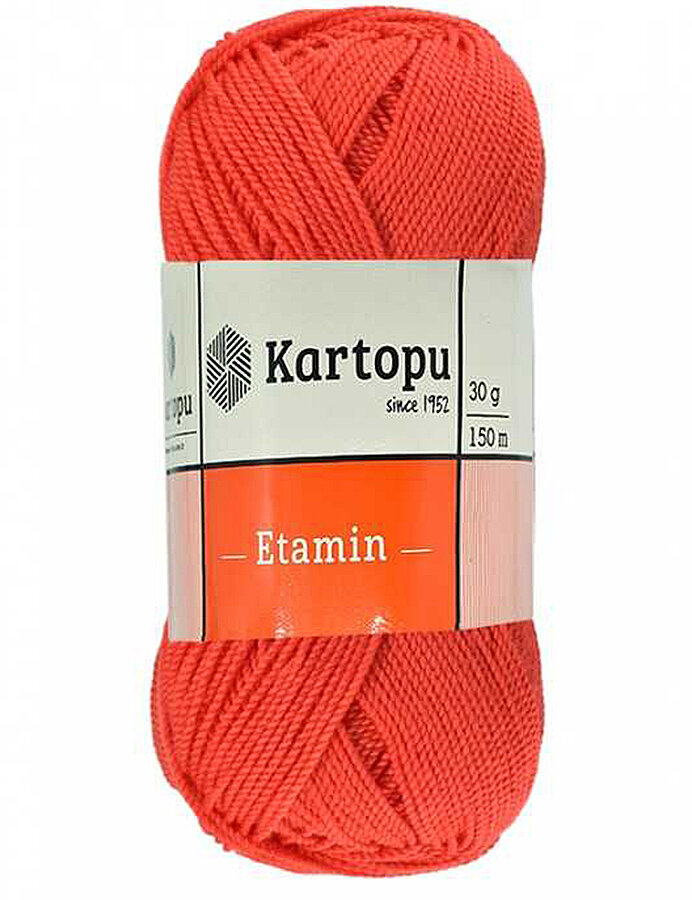 KARTOPU,ETAMİN K0158 KOYU ŞEKER PEMBE - KARTOPU