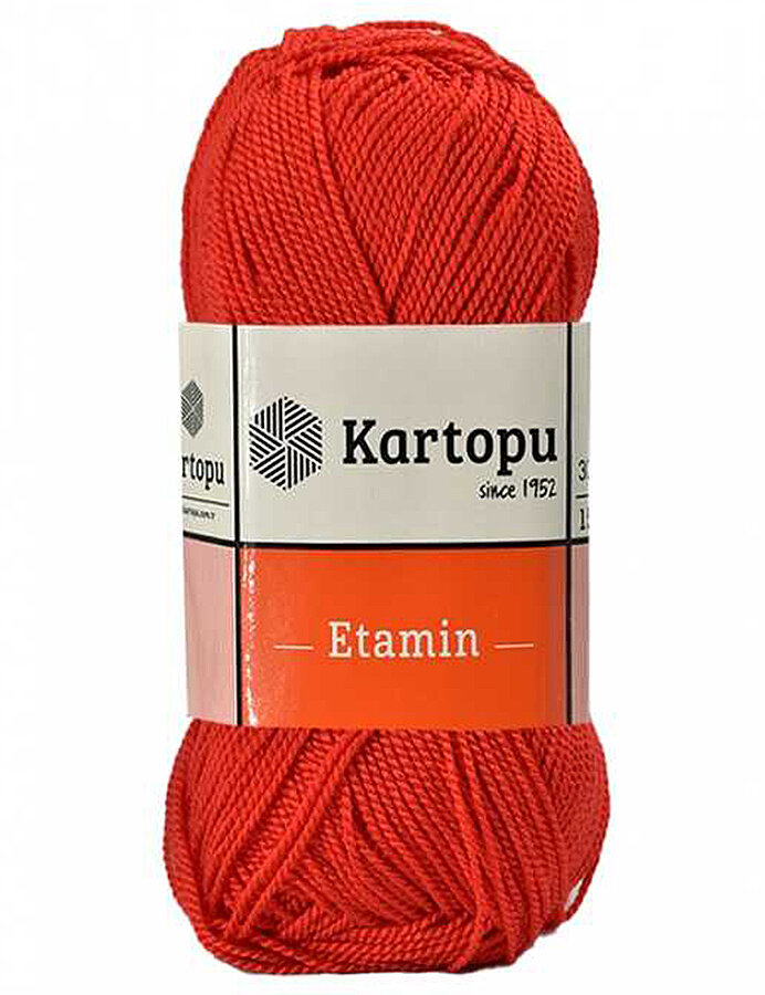 KARTOPU,ETAMİN K0160 AÇIK KIRMIZI - KARTOPU