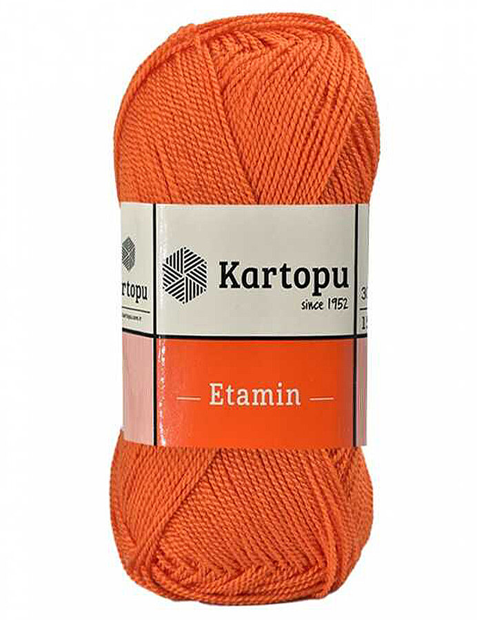 KARTOPU,ETAMİN K0206 MAT TURUNCU - KARTOPU