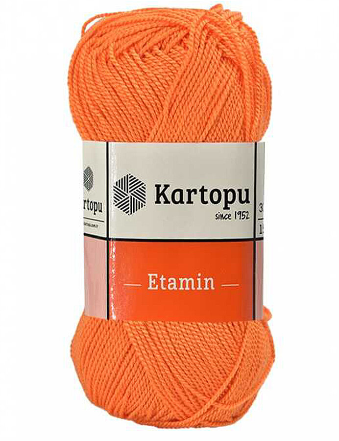 KARTOPU,ETAMİN K0207 PORTAKAL - KARTOPU