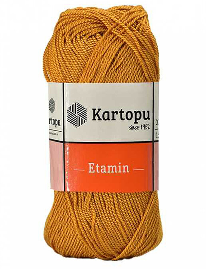 KARTOPU,ETAMİN K0316 HARDAL - KARTOPU