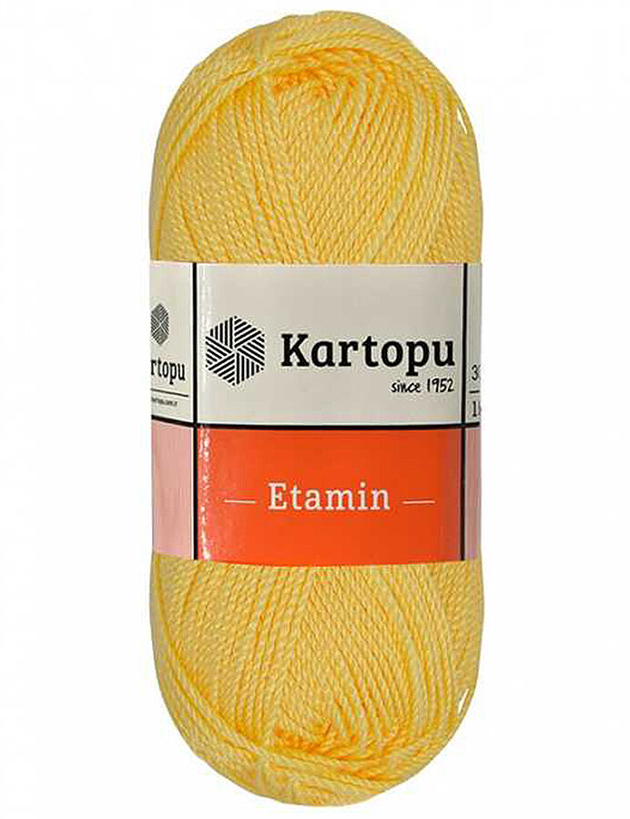 KARTOPU,ETAMİN K0329 SARI - KARTOPU