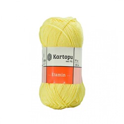 KARTOPU,ETAMİN K0331 AÇIK SARI - KARTOPU