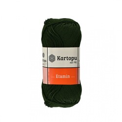 KARTOPU,ETAMİN K0402 KOYU ASKERİ YEŞİL - KARTOPU