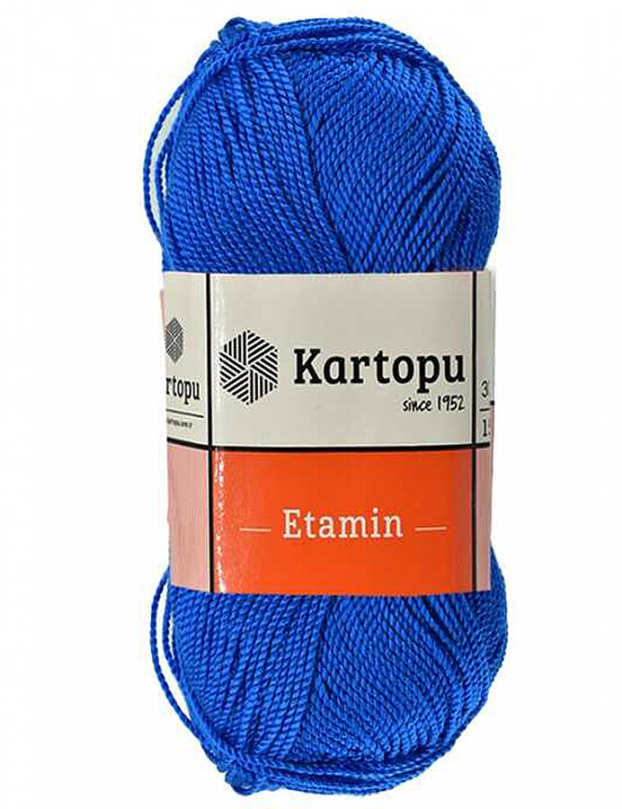KARTOPU,ETAMİN K0525 SAKS MAVİ - KARTOPU