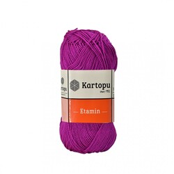 KARTOPU,ETAMİN K0732 PEMBELİ MOR - KARTOPU