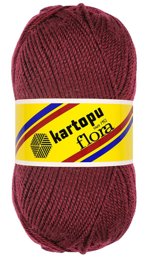 KARTOPU,FLORA K0110 BORDO - KARTOPU