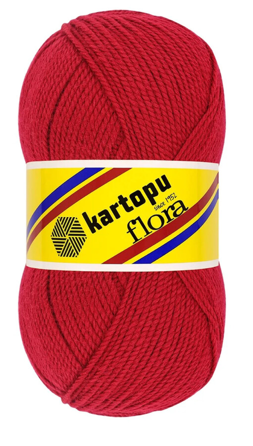 KARTOPU,FLORA K0132 KOYU KIRMIZI - KARTOPU