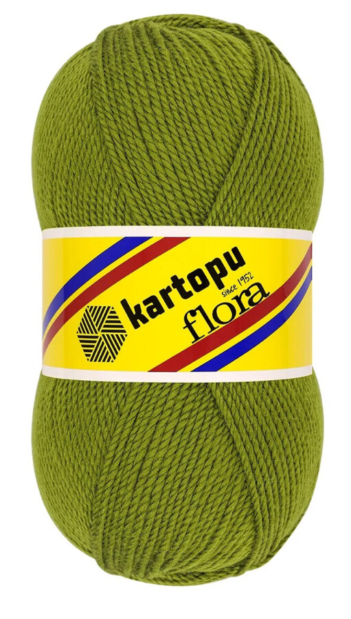 KARTOPU,FLORA K0357 KOYU FISTIK YEŞİL - KARTOPU