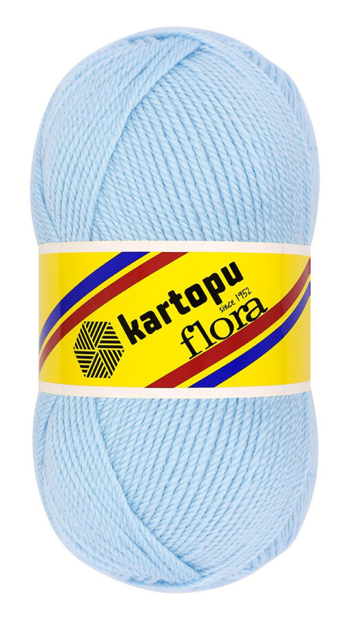 KARTOPU,FLORA K0540 BEBE MAVİ - KARTOPU