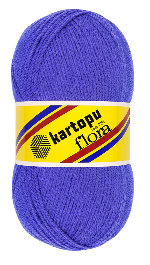 KARTOPU,FLORA K0624 SAKS MAVİ - KARTOPU