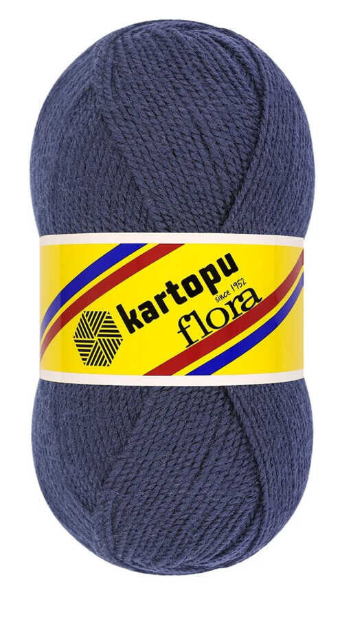 KARTOPU,FLORA K0630 LACİVERT - KARTOPU