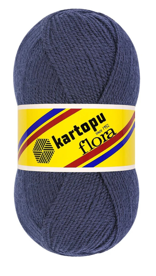 KARTOPU,FLORA K0640 LACİVERT - KARTOPU