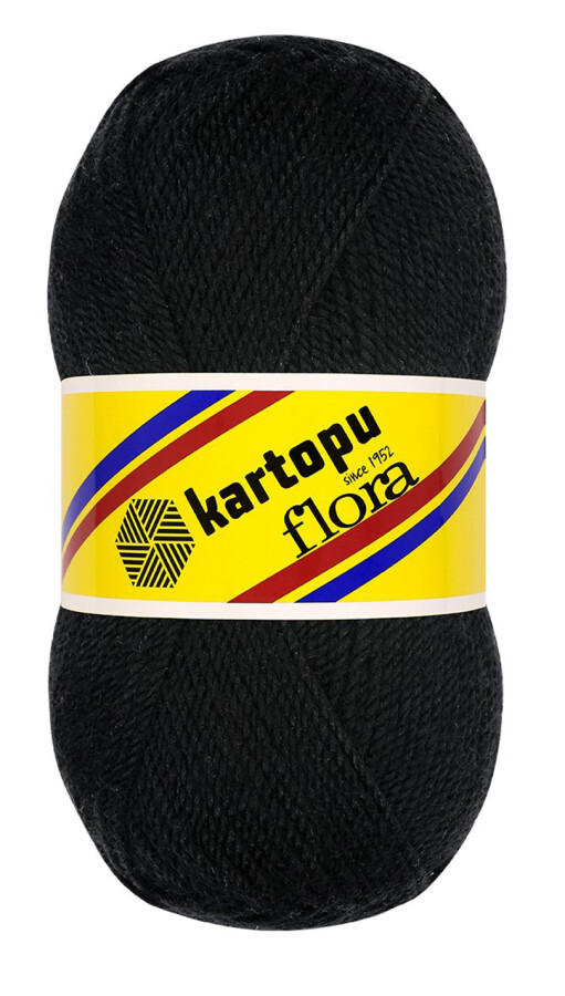 KARTOPU,FLORA K0940 SİYAH - KARTOPU