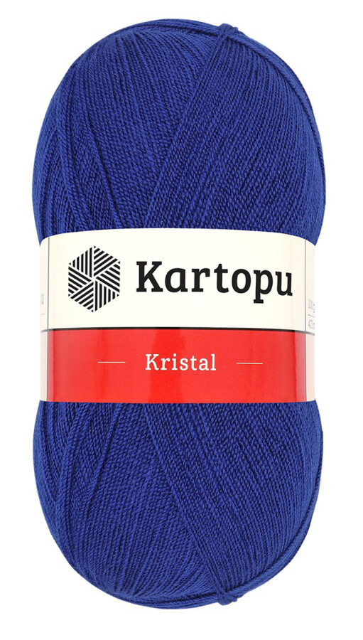 KARTOPU,KRİSTAL K0627 KOYU SAKS MAVİ - KARTOPU