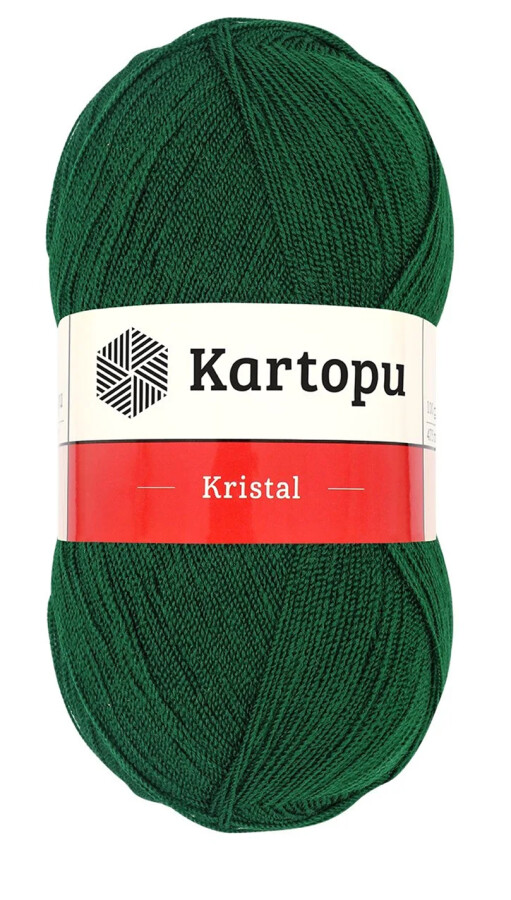 KARTOPU,KRİSTAL K0416 KARA YEŞİL - KARTOPU