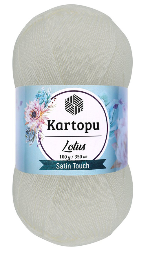 KARTOPU,LOTUS K0010 BEYAZ - KARTOPU