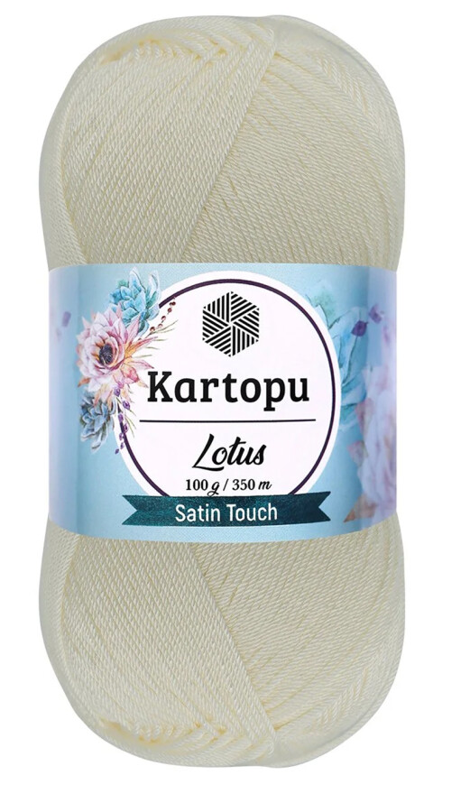 KARTOPU,LOTUS K0019 AÇIK KREM - KARTOPU