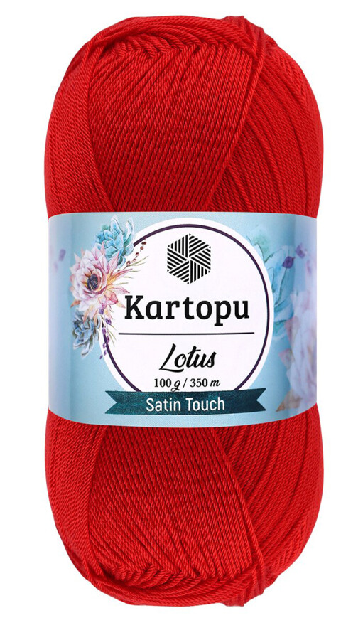 KARTOPU,LOTUS K0165 AÇIK KIRMIZI - KARTOPU