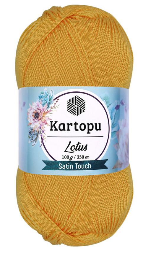 KARTOPU,LOTUS K0318 KOYU SARI - KARTOPU