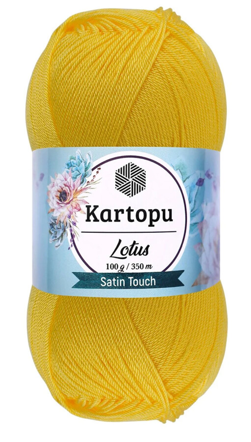 KARTOPU,LOTUS K0323 AÇIK SARI - KARTOPU