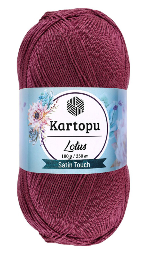 KARTOPU,LOTUS K0756 KOYU FUŞYA - KARTOPU