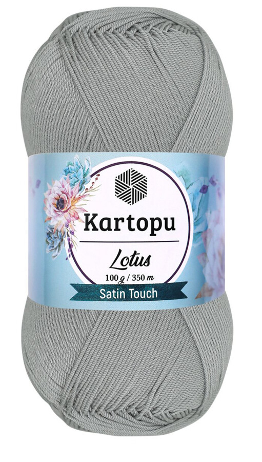 KARTOPU,LOTUS K0941 AÇIK GRİ - KARTOPU
